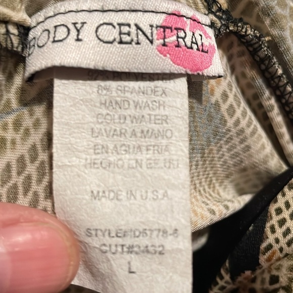 Body Central Mini Dress. Size Large.  Vintage. - Picture 7 of 7